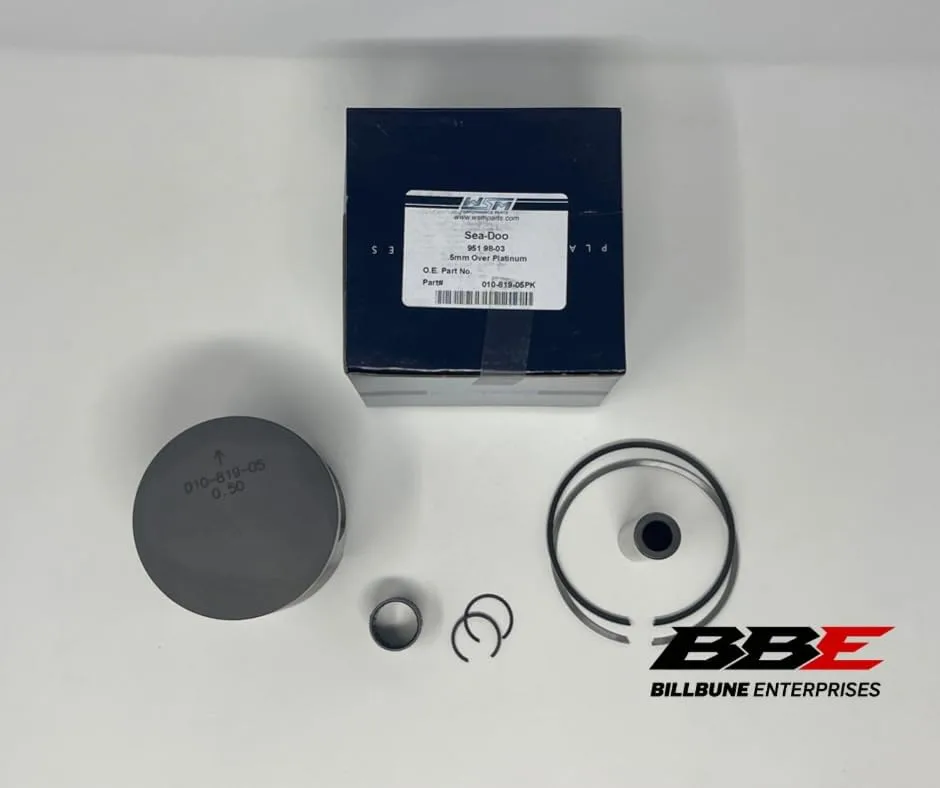 WSM 010-819-05PK .50 mm Oversize Piston Kit for Sea-Doo 951/950 image 4