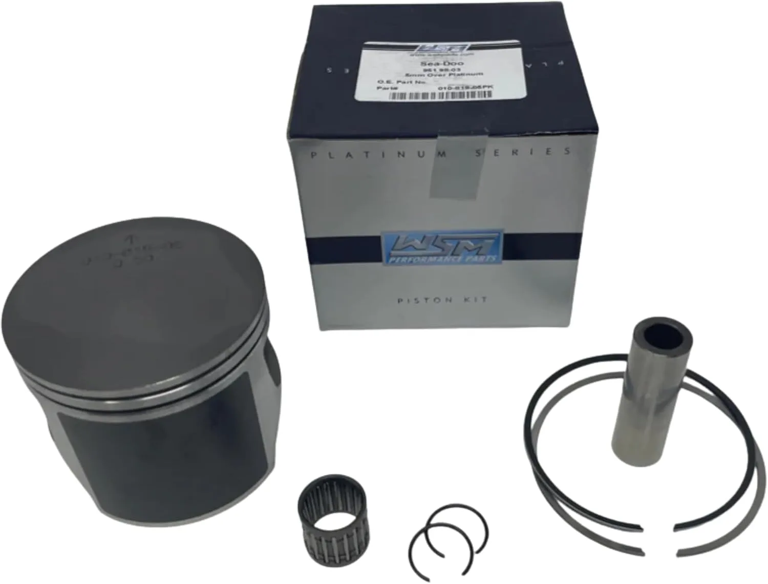 WSM 010-819-05PK .50 mm Oversize Piston Kit for Sea-Doo 951/950