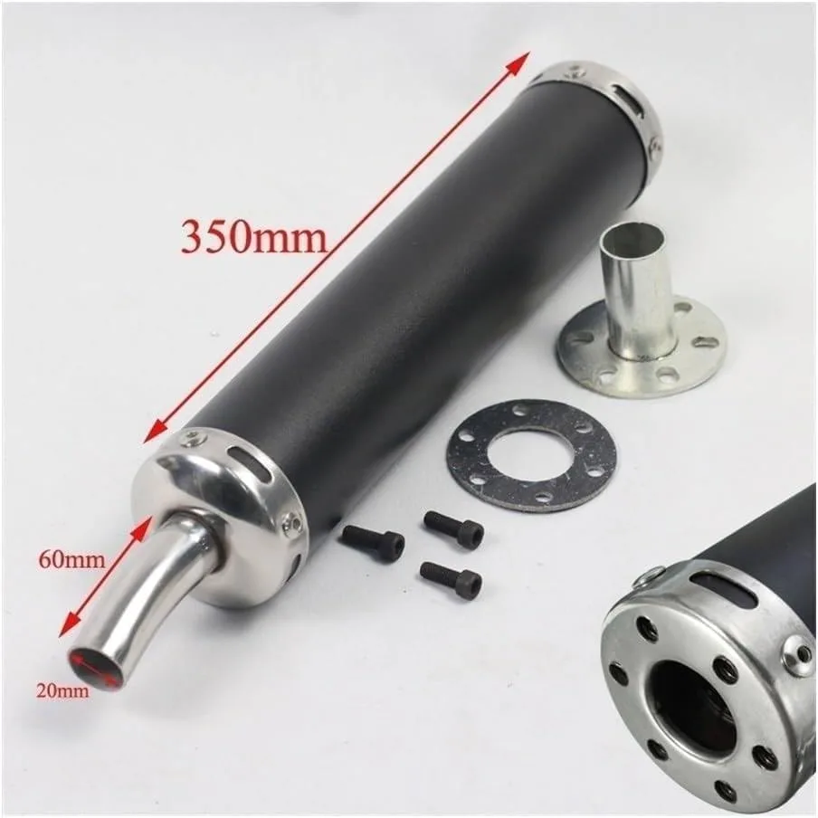 Generic Motorcycle Exhaust Muffler Pipe 60 × 280 - 6325165453121 image 3