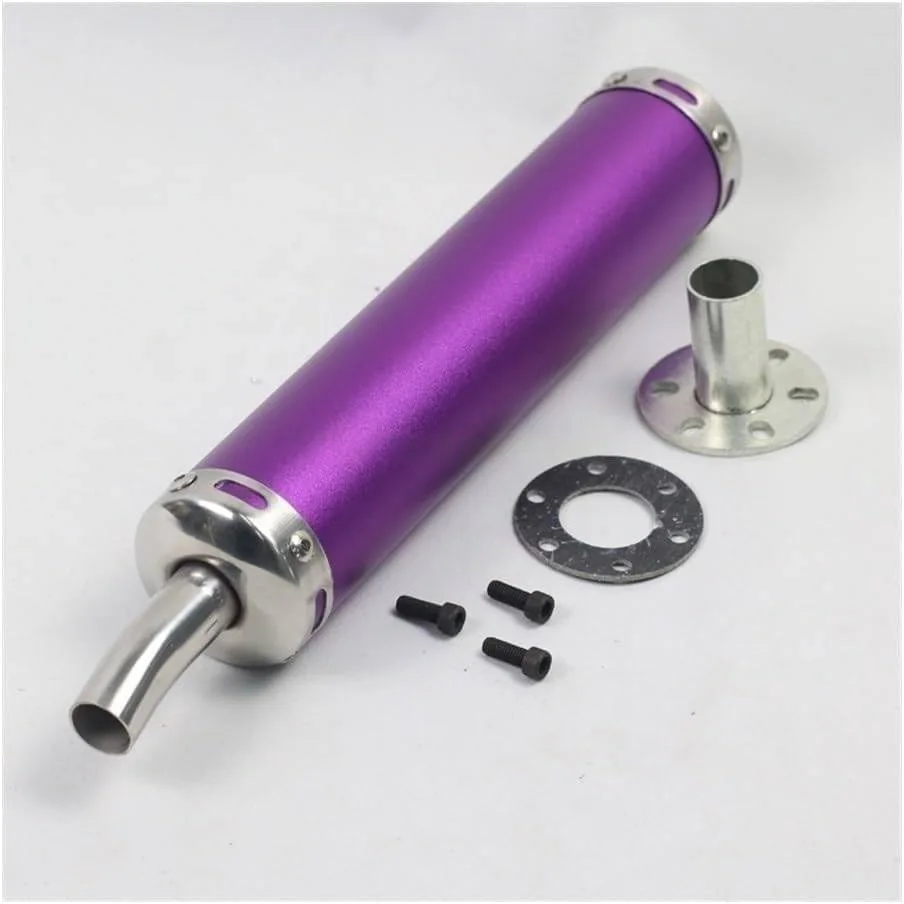 Generic Motorcycle Exhaust Muffler Pipe 60 × 280 - 6325165453121 image 4
