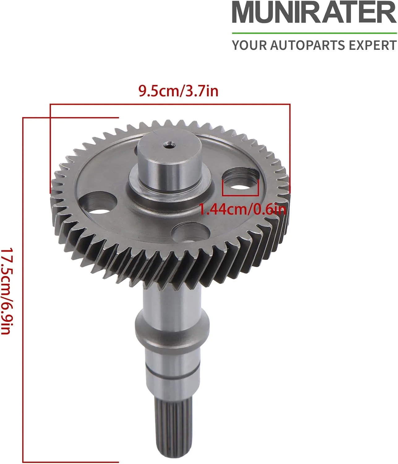 Munirater Input Shaft Replacement 3235194 for Sportsman and Scrambler image 2