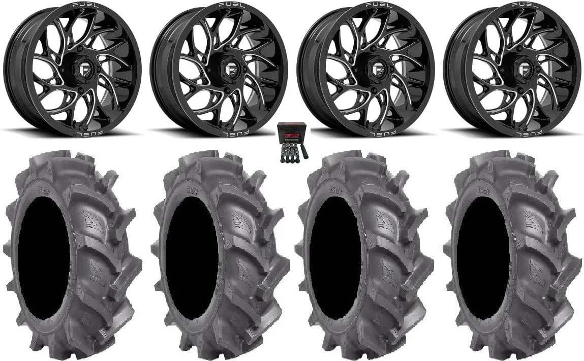Fuel Runner 18x7 ATV/UTV Wheel and BKT AT 171 Tire Bundle 4x156