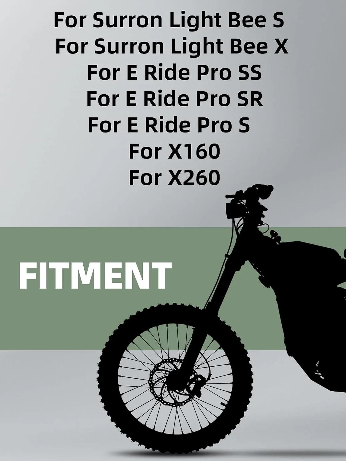 JFG RACING Adjustable Electric Dirt Bike Kickstand Y111220027 image 2