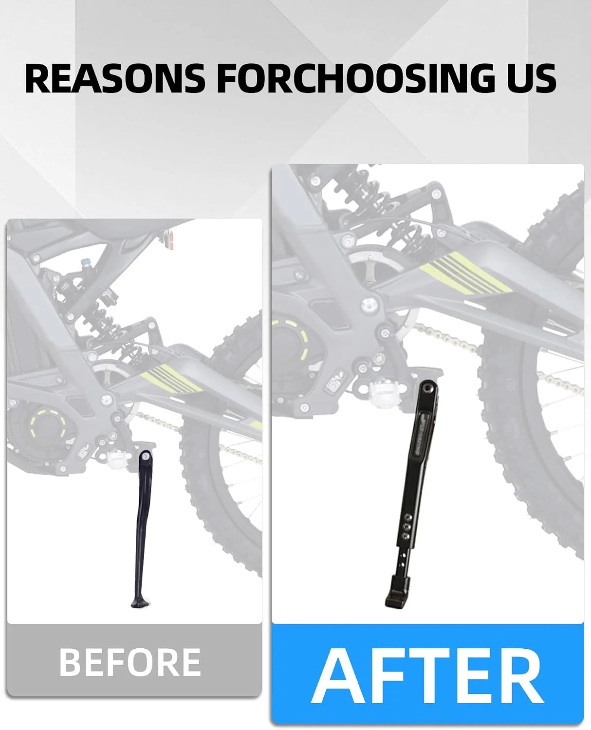 JFG RACING Adjustable Electric Dirt Bike Kickstand Y111220027 image 4