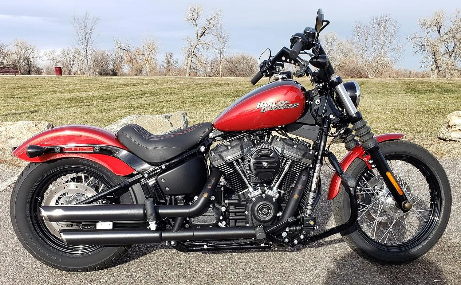 Dead Creek Cycles 3-Inch Gas Tank Lift Kit GTLK-ST-FXBB-3 for 2018-Up Harley Softail Street Bob FXBB image 2