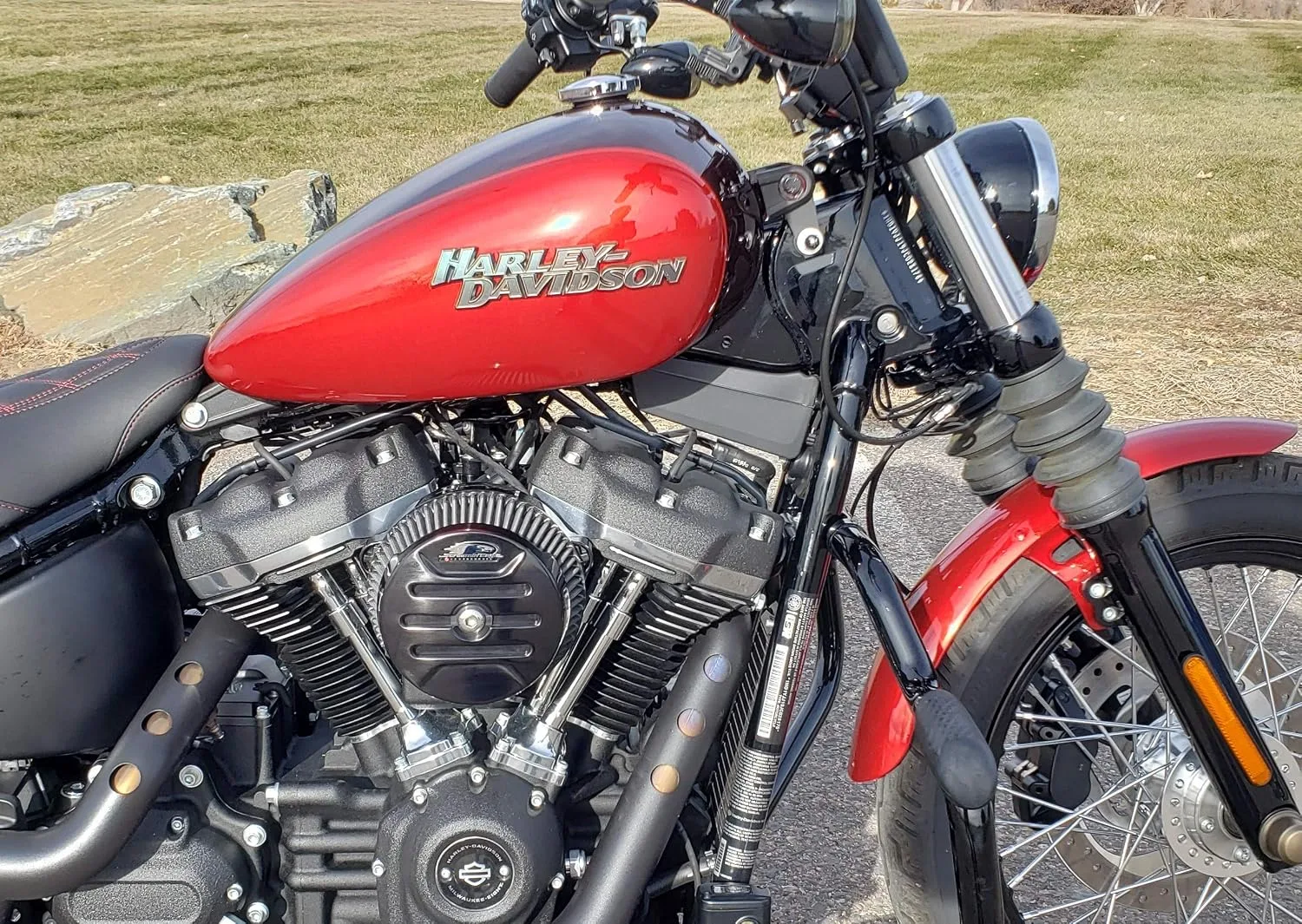 Dead Creek Cycles 3-Inch Gas Tank Lift Kit GTLK-ST-FXBB-3 for 2018-Up Harley Softail Street Bob FXBB image 3