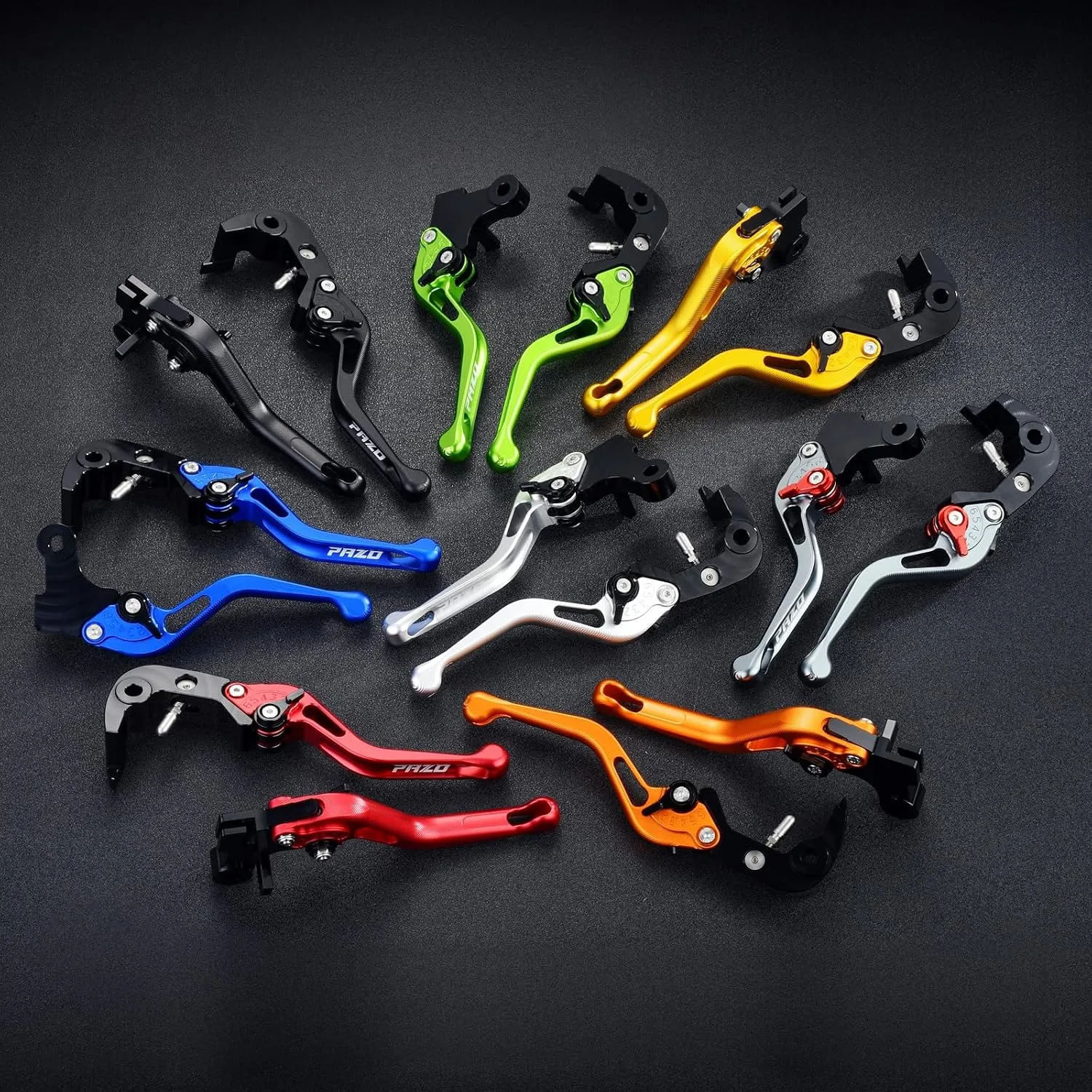 PAZO CFMOTO Brake and Clutch Levers PZ-IBEXR450SRL-CFM-3D-BK image 3