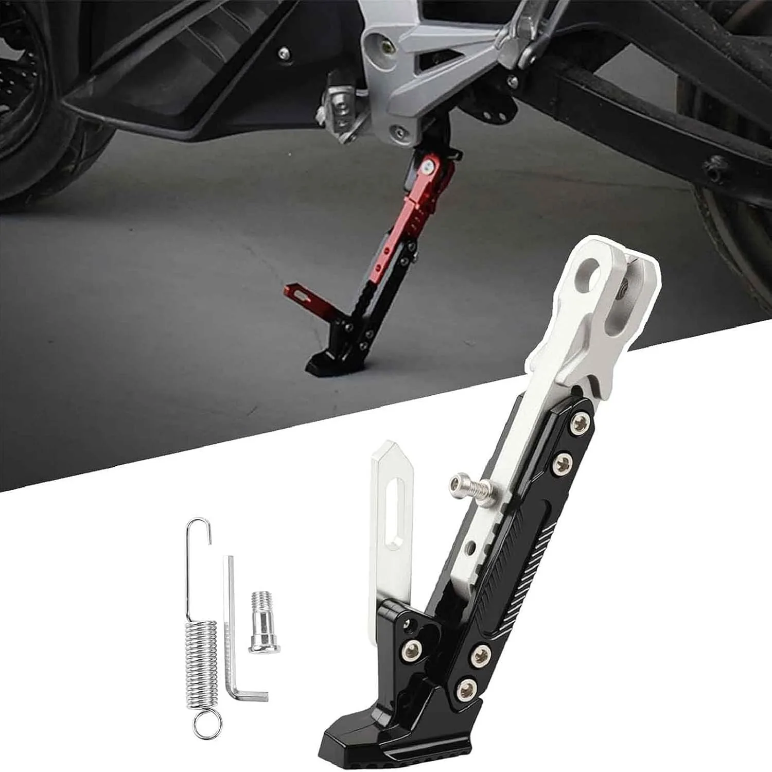 Yamaha V-Star 1300 2007-2017 Adjustable Kickstand RILOHEILM-106720143-04 image 2