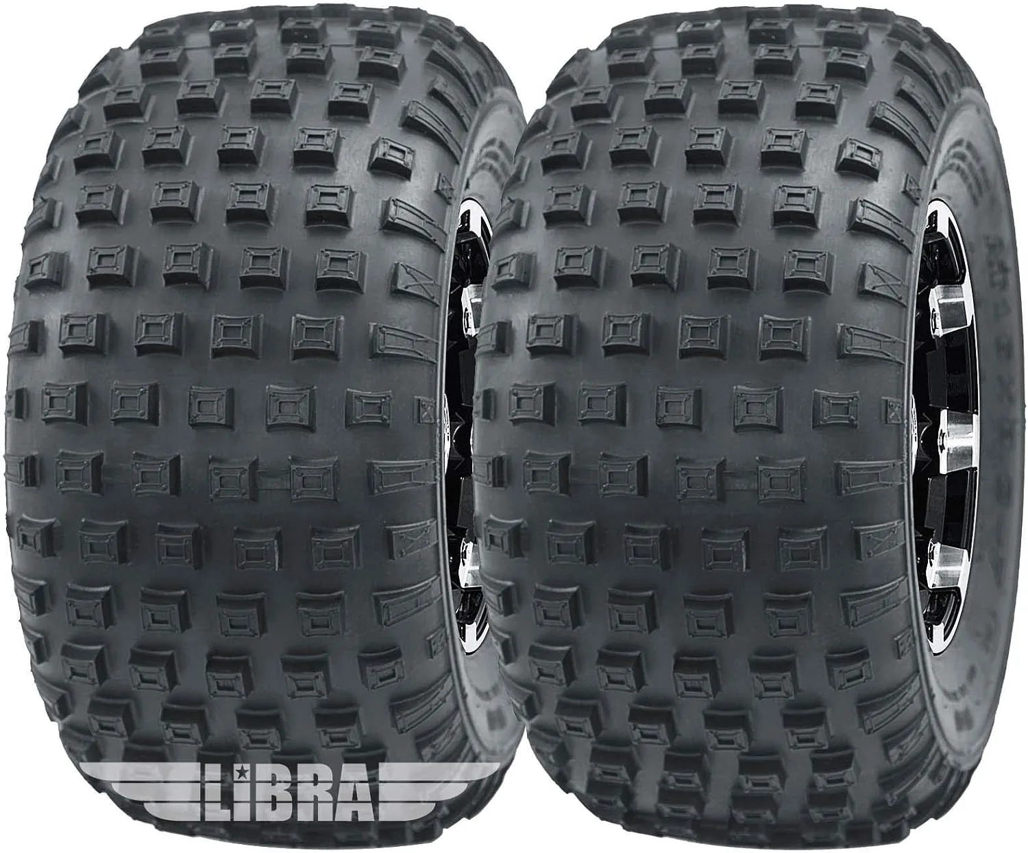 WANDA 16x8-7 Sport ATV Tires, Set of 2, 4-Ply