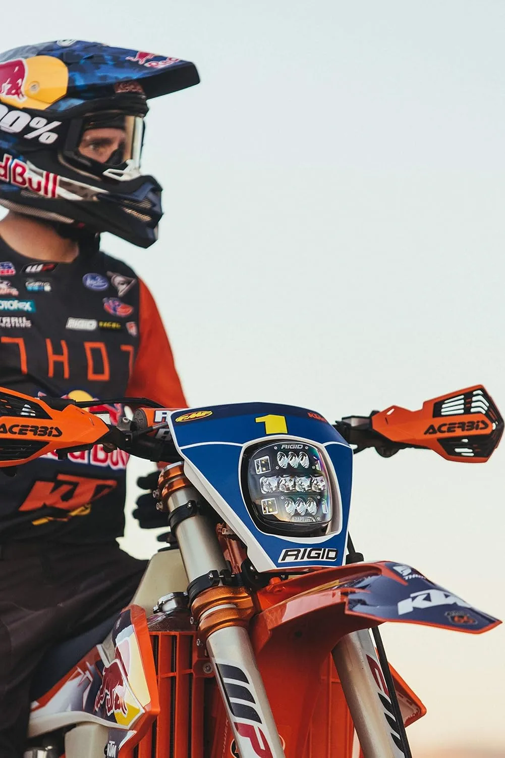 RIGID INDUSTRIES Adapt XE Extreme Enduro LED Moto Light Kit 300416 image 4