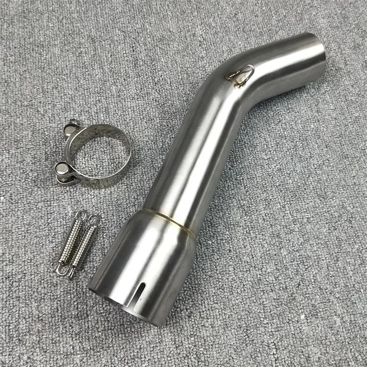 Generic Stainless Steel Exhaust Link Pipe Mid-Pipe 4957467503062 image 2
