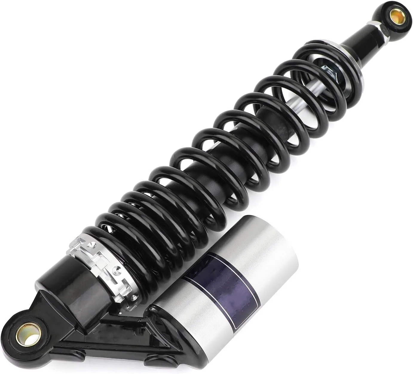 Generic 375 mm Rear Motorcycle Shock Absorbers Pair image 3