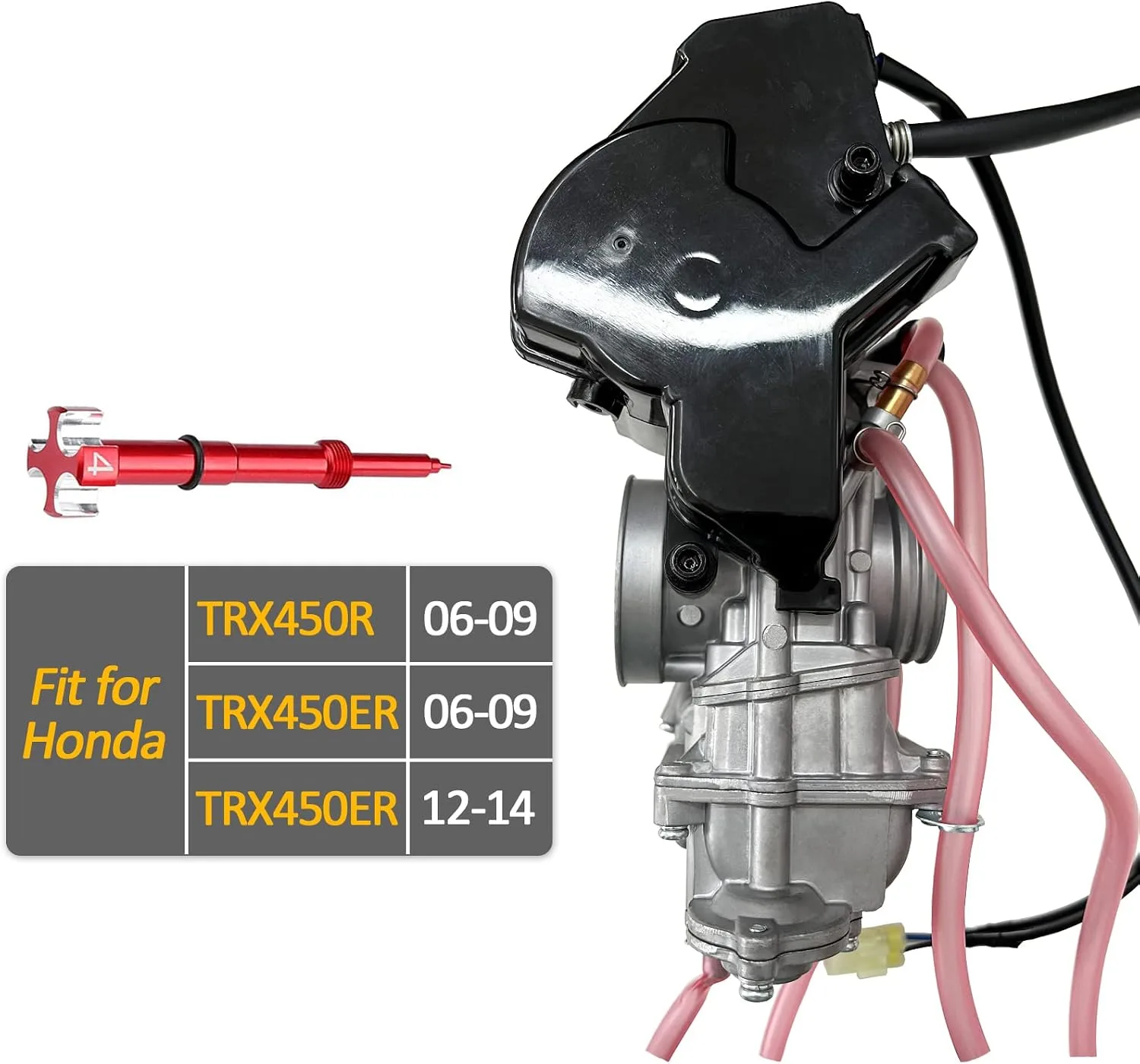 Honda TRX450R/TRX450ER 43 mm Carburetor 16100-HP1-A02 image 4