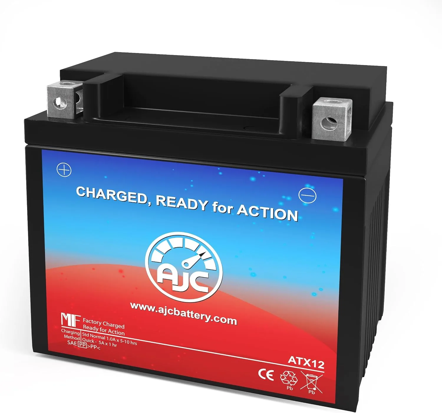 AJC-PS-ATX12 Battery for Suzuki C50 Boulevard 800CC 2005–2017