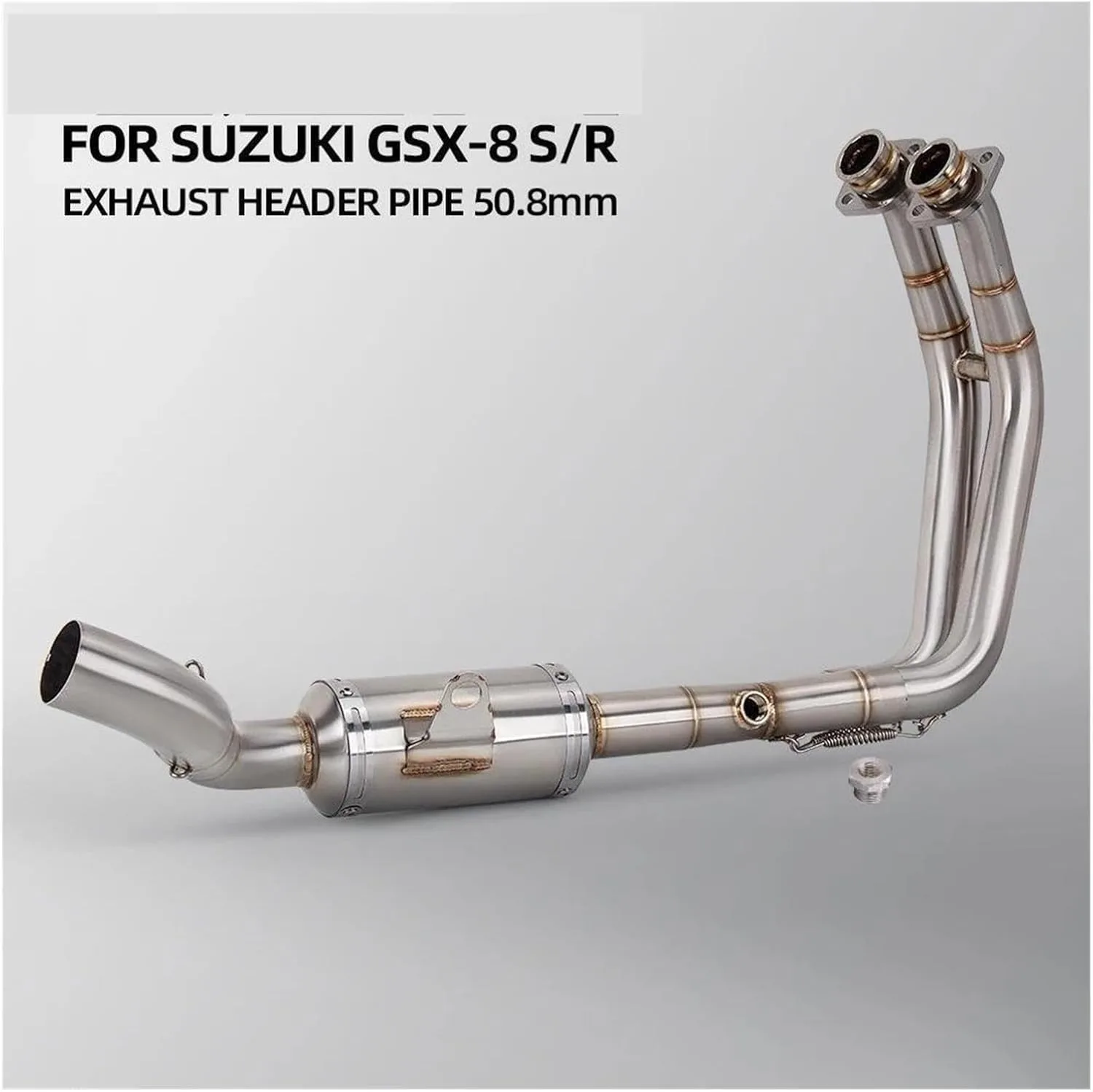 Generic 51 mm Exhaust Header Tube FDFCREBDW for Suzuki GSX8R/GSX8T/GSX8TT 2022–2026 image 2