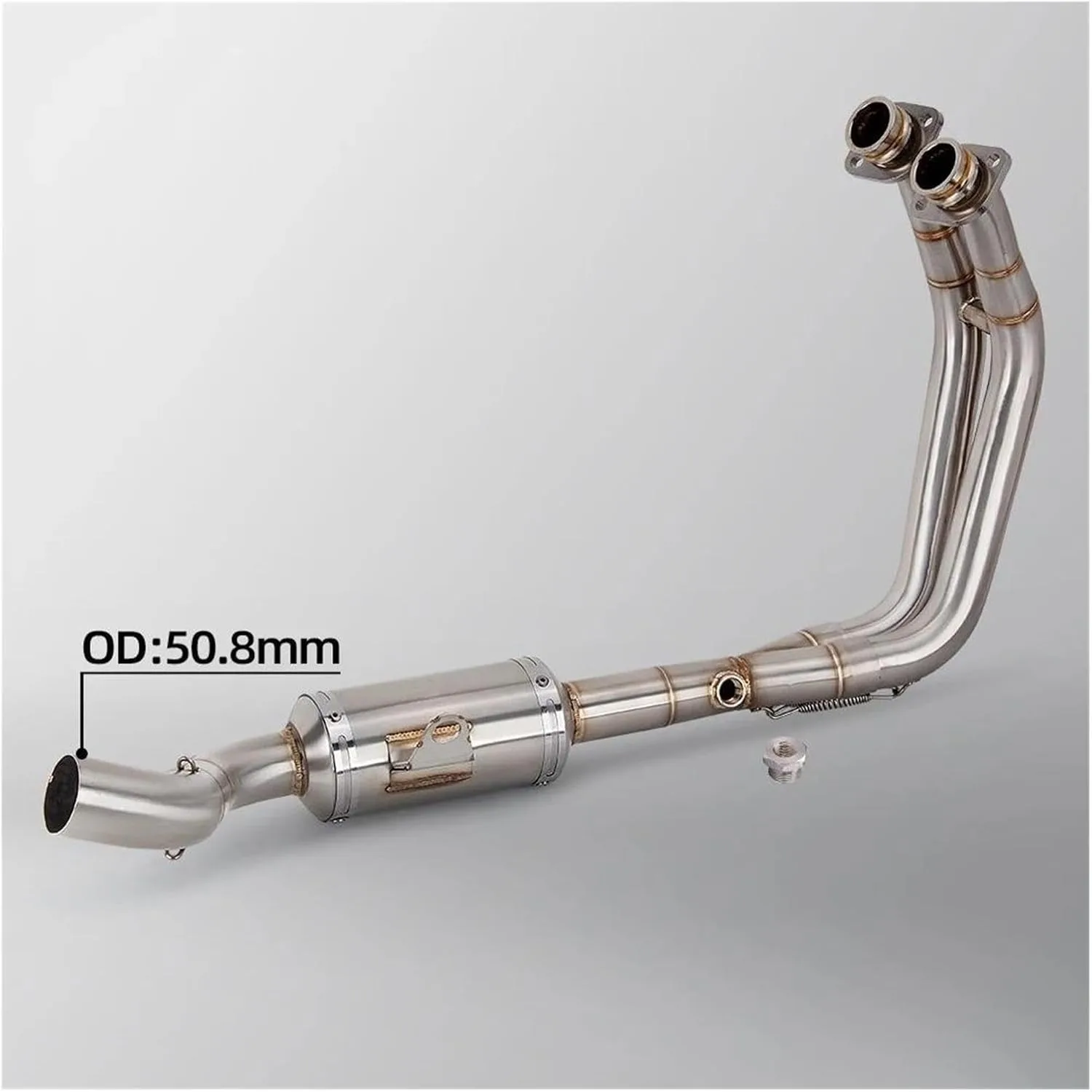 Generic 51 mm Exhaust Header Tube FDFCREBDW for Suzuki GSX8R/GSX8T/GSX8TT 2022–2026 image 3