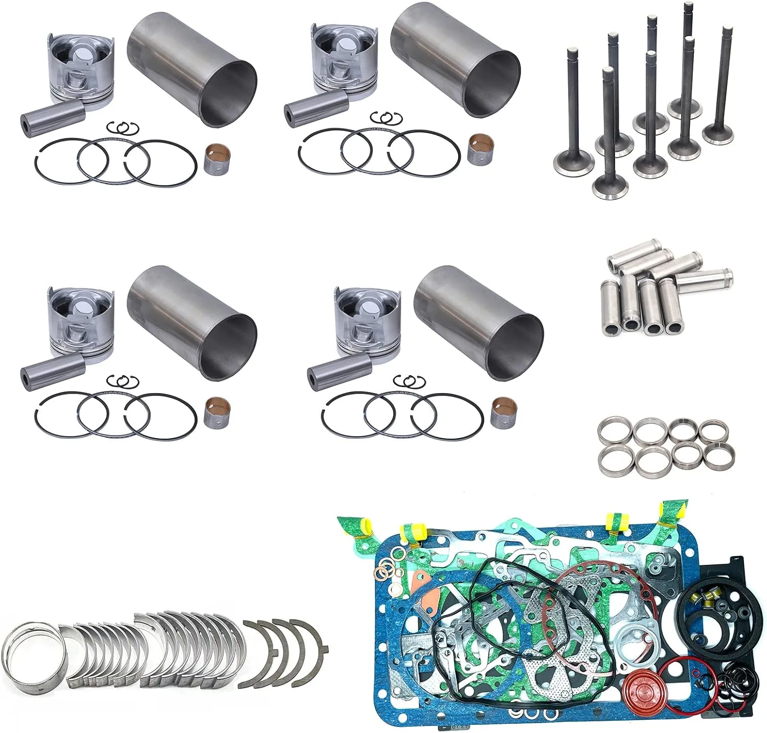 Seapple 1KZ Engine Overhaul Rebuild Kit STD 13101-67050 13011-67030