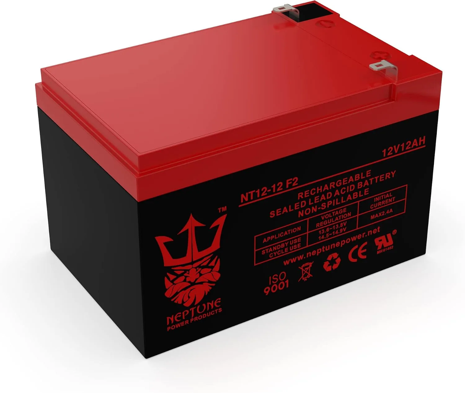 Neptune NT12120 12V 12Ah AGM Scooter Battery 2-Pack image 4