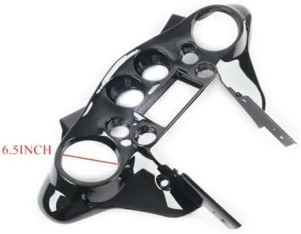 WYNMOTO Vivid Black Inner Batwing Fairing SJ-HL1584-169 for 1998-2013 Harley-Davidson Touring image 2
