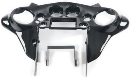 WYNMOTO Vivid Black Inner Batwing Fairing SJ-HL1584-169 for 1998-2013 Harley-Davidson Touring
