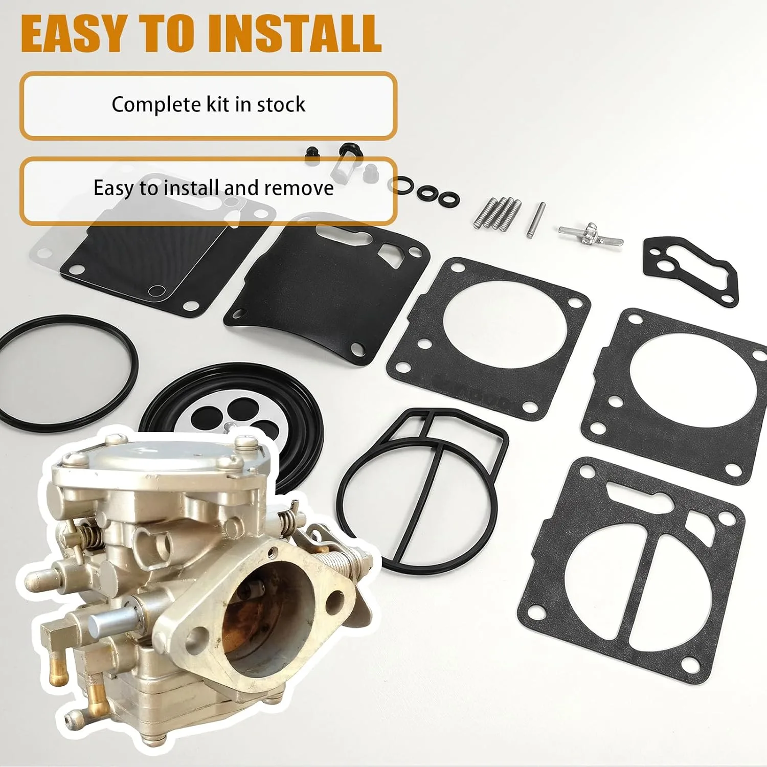 ZTTM Mikuni Super BN Carburetor Rebuild Kit MK-BN38/44 SPR image 3