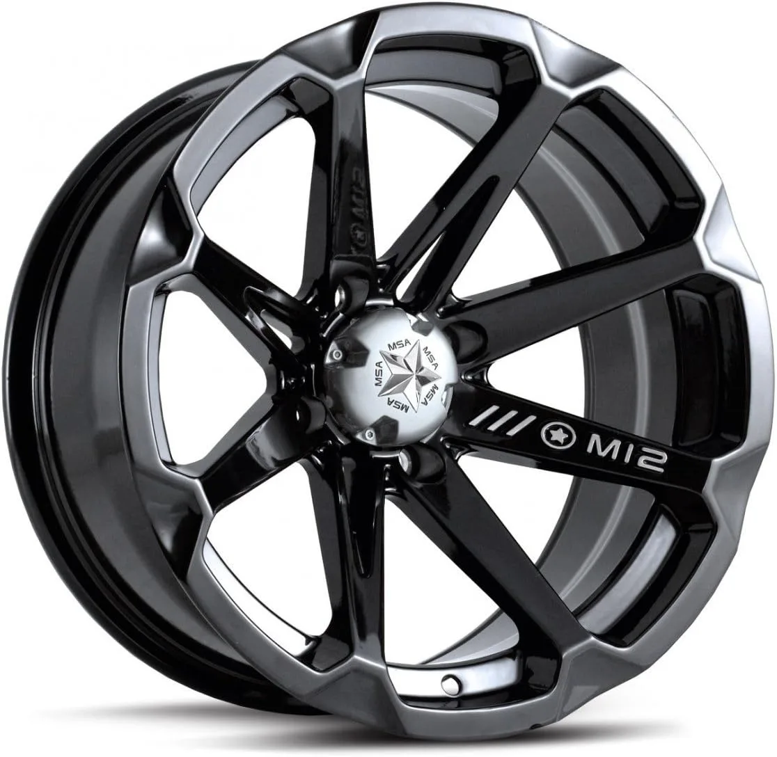 MSA 14x7 Wheels & 30x10-14 Reptile Tires Bundle image 2
