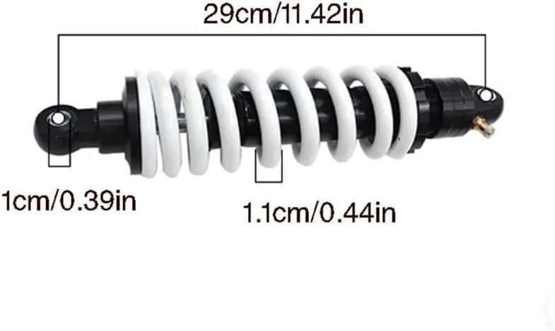 JHMOTOSD 290 mm Front and Rear Shock Absorber JHMOTOSD666 image 2