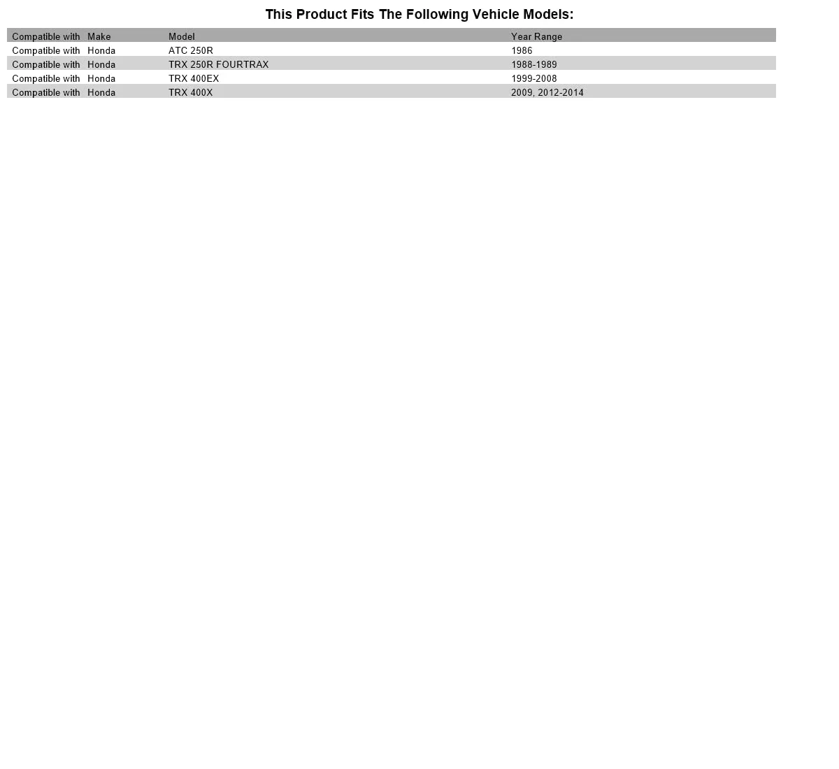 TUSK 190-878-0001 ATV Axle Bearing Carrier image 4