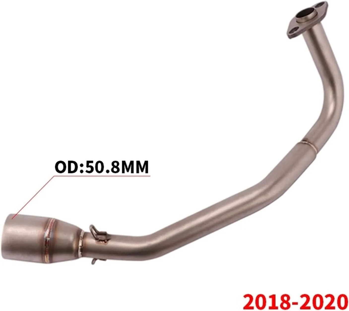 Generic VRAEPMRPT Exhaust Pipe with Muffler for Honda PCX125/PCX150 2018–2020 image 3