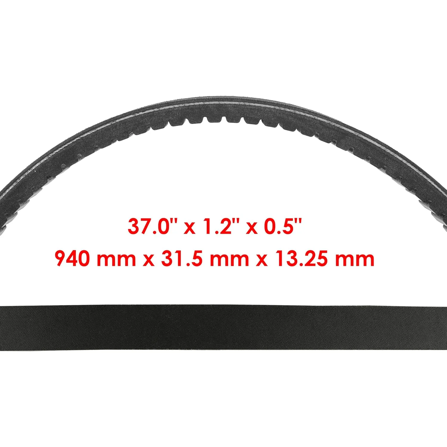 Caltric Drive Belt Compatible with Bombardier/Can-Am 715900024 420280280 image 2