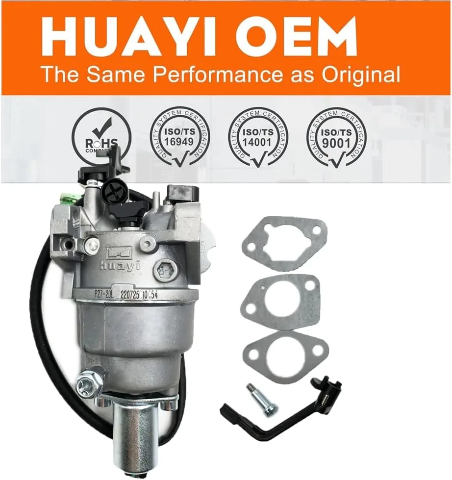 LIZAPUS Carburetor for Duromax Beast XP12000EH 12,000-Watt Generator image 2