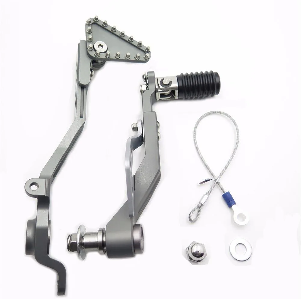 XKMT BMW R 1200GS Foot Brake and Gear Shift Lever Set BMW-CNC-005+006-GRAY image 3