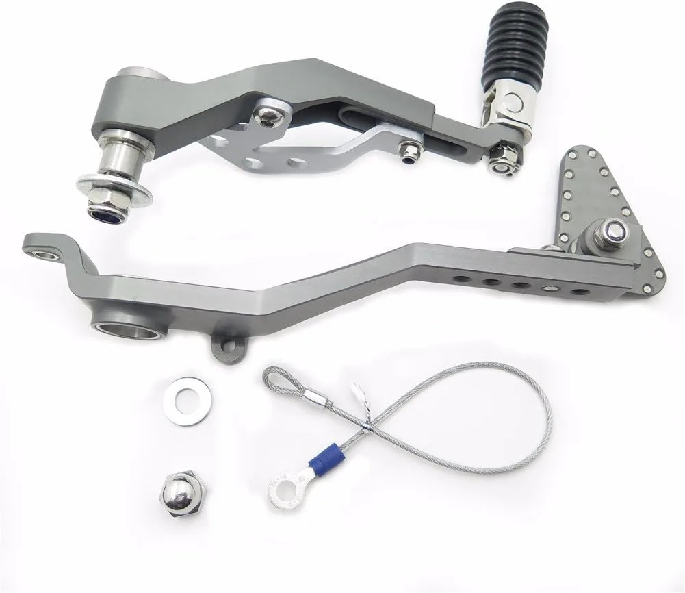 XKMT BMW R 1200GS Foot Brake and Gear Shift Lever Set BMW-CNC-005+006-GRAY
