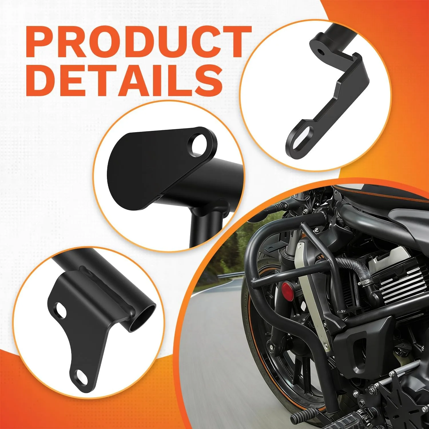CHIFUN CHGA9 Engine Guard Crash Bars for Kawasaki Vulcan S 650 VN650 EN650 2015-2026 image 4