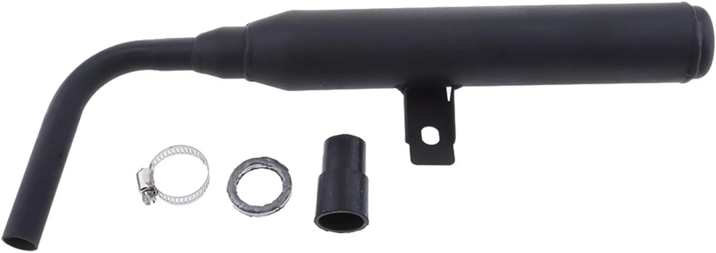 Yamaha PW50 Exhaust Silencer Muffler Pipe with Clamp 4973249747585