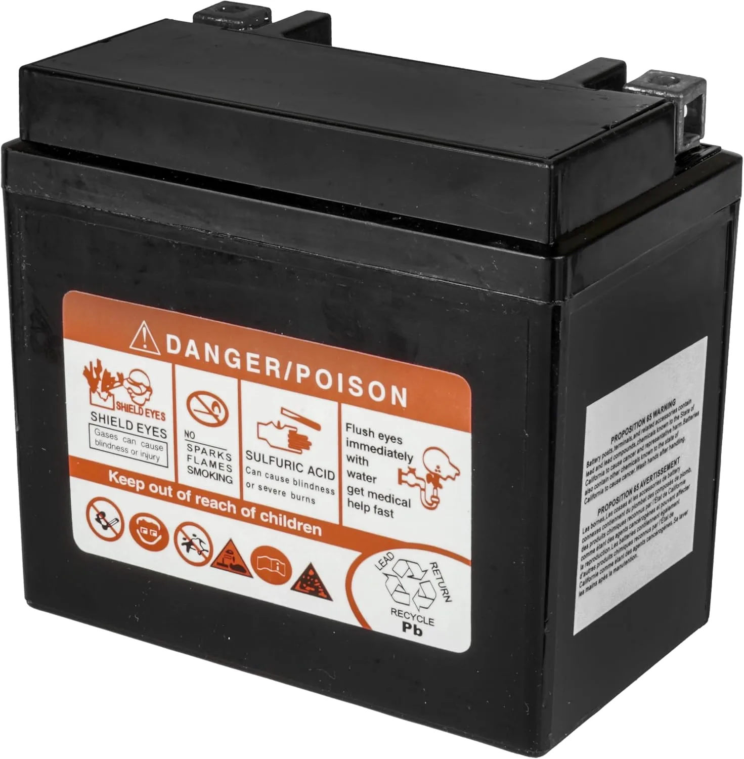 Caltric BA101/35 12V AGM Powersports Battery image 3