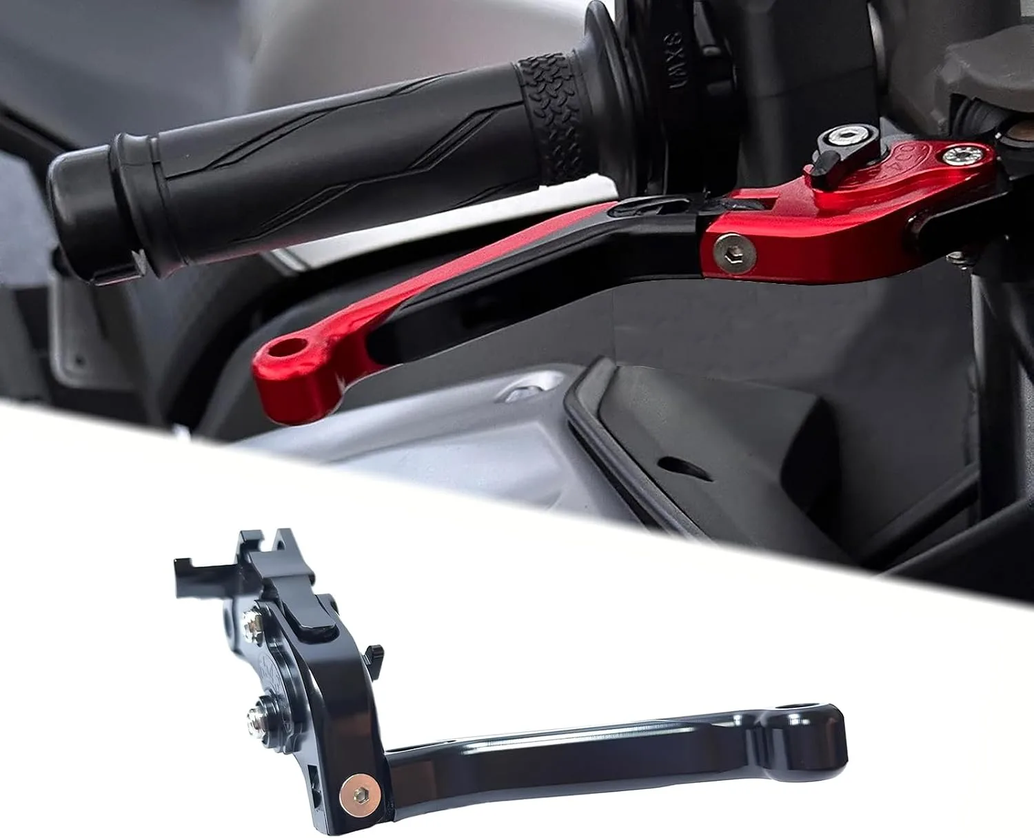 JCSUMRID Red Adjustable Brake Clutch Levers JCNJ-CBR1000R image 4