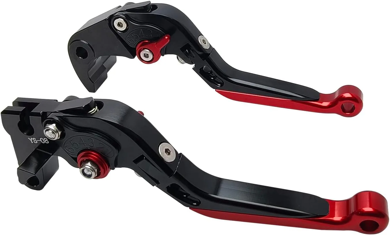 JCSUMRID Red Adjustable Brake Clutch Levers JCNJ-CBR1000R