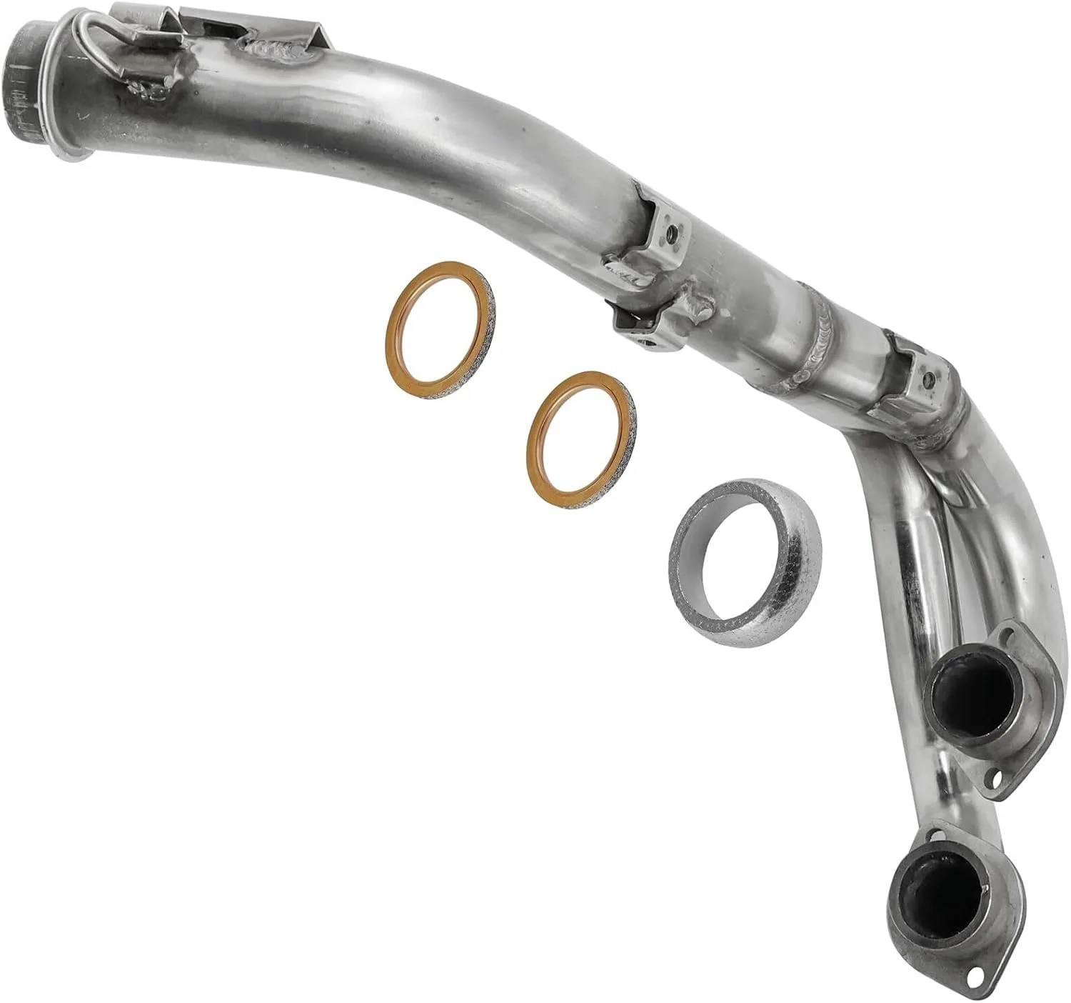2009 Yamaha Grizzly 700 YFM700FGPDU Exhaust Header Pipe & Gaskets Mod-R36R-77547