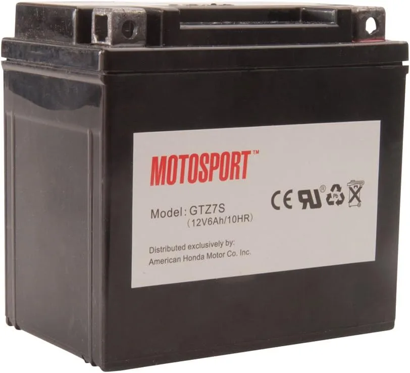 MotoSport GTZ7S Maintenance-Free Battery