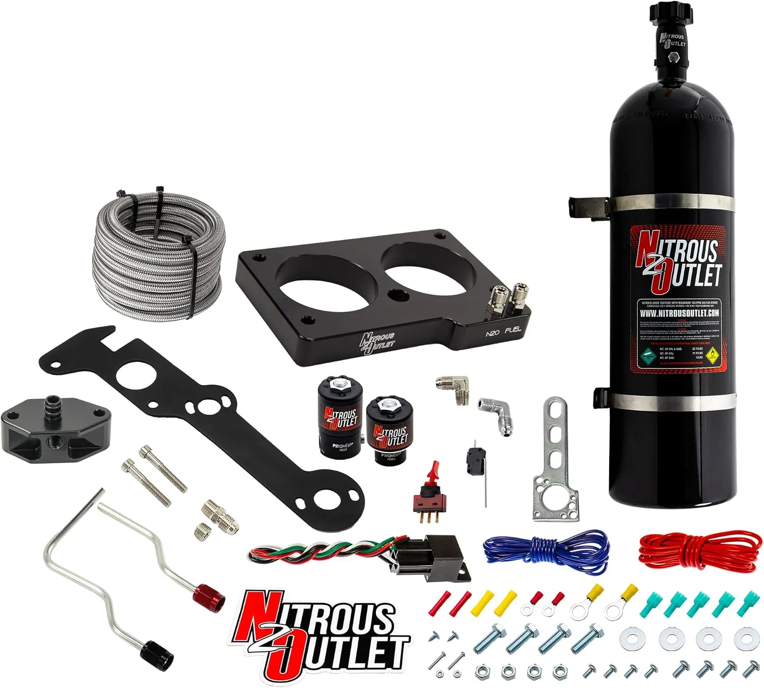 Nitrous Outlet Wet Nitrous Plate System 00-10157-15