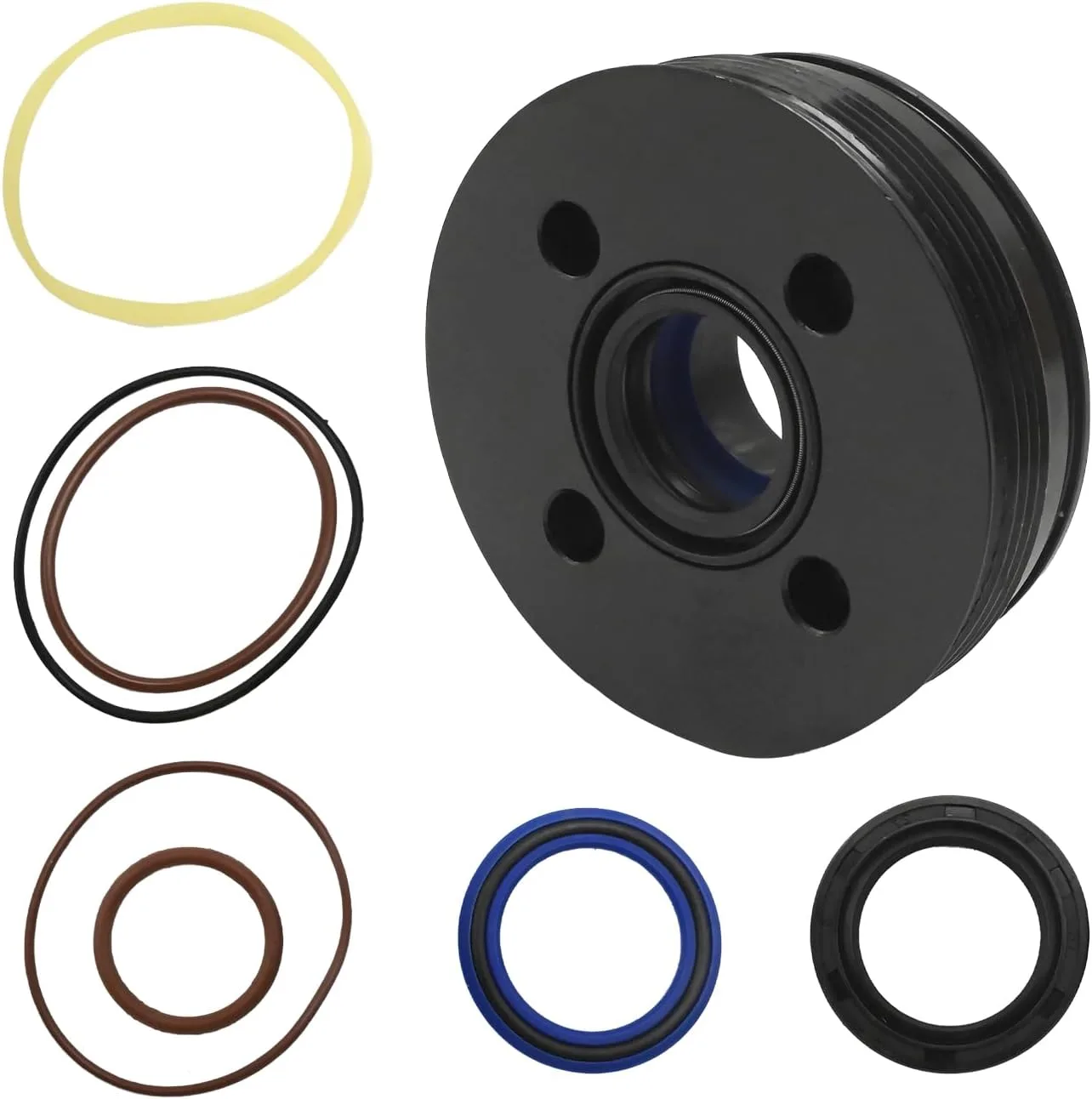 Vkinman 5008985 Trim Piston Repair Seal Kit for Evinrude E-Tec 75-130 HP