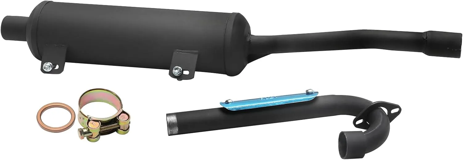 Waverleyatv 38mm Exhaust Muffler Pipe Assembly image 3