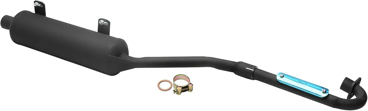 Waverleyatv 38mm Exhaust Muffler Pipe Assembly