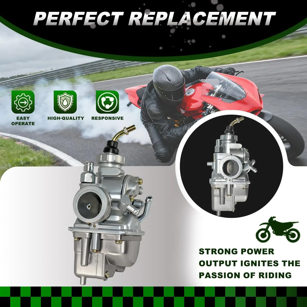 Rebuiman Carburetor Kit for Yamaha TTR125 Models image 4