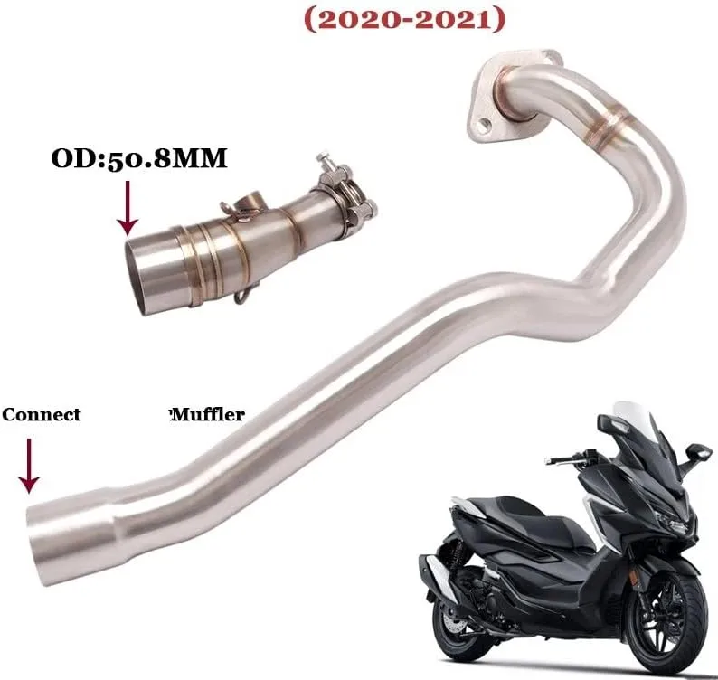 Generic Slip-On Exhaust Muffler Front Link Pipe 4950258374100 image 3