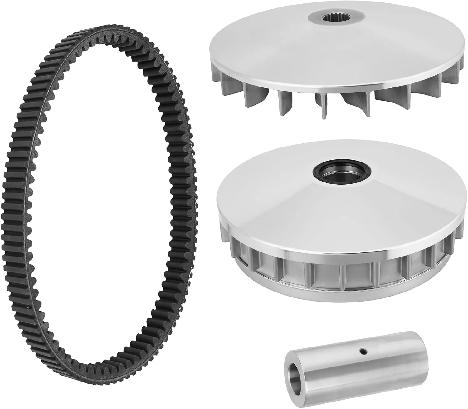 JURPLIX Primary Clutch Assembly Kit with Belt for Yamaha Rhino 660 and Grizzly 660