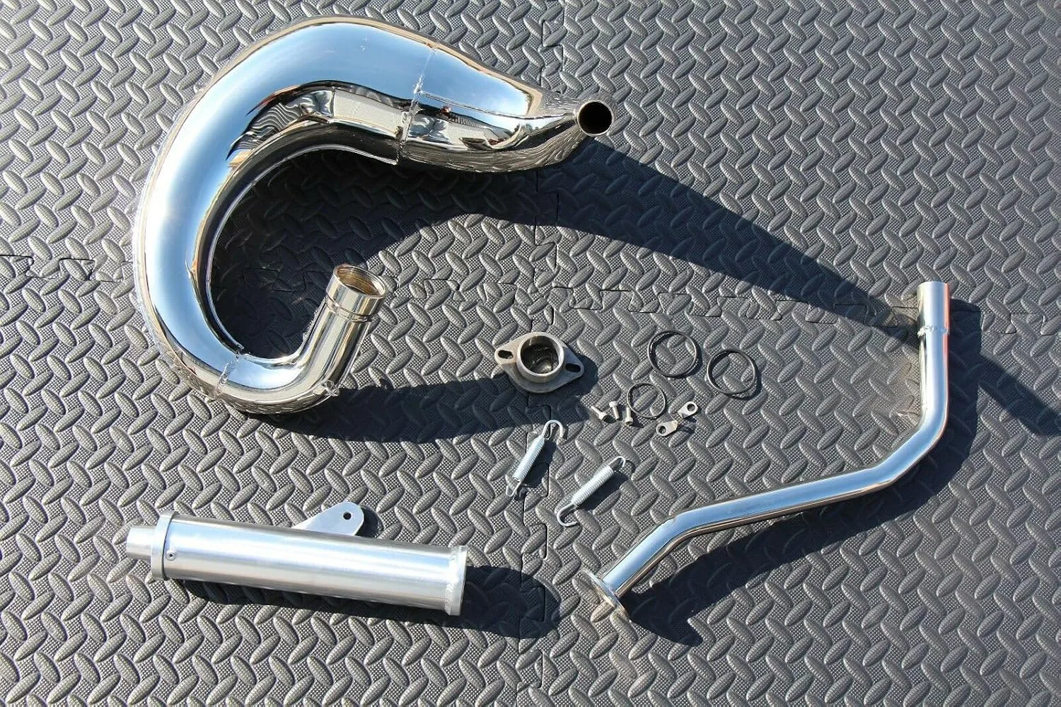 Vito's Performance FB2200240 Exhaust Pipe and Silencer for Yamaha Blaster 1988-2005 image 3