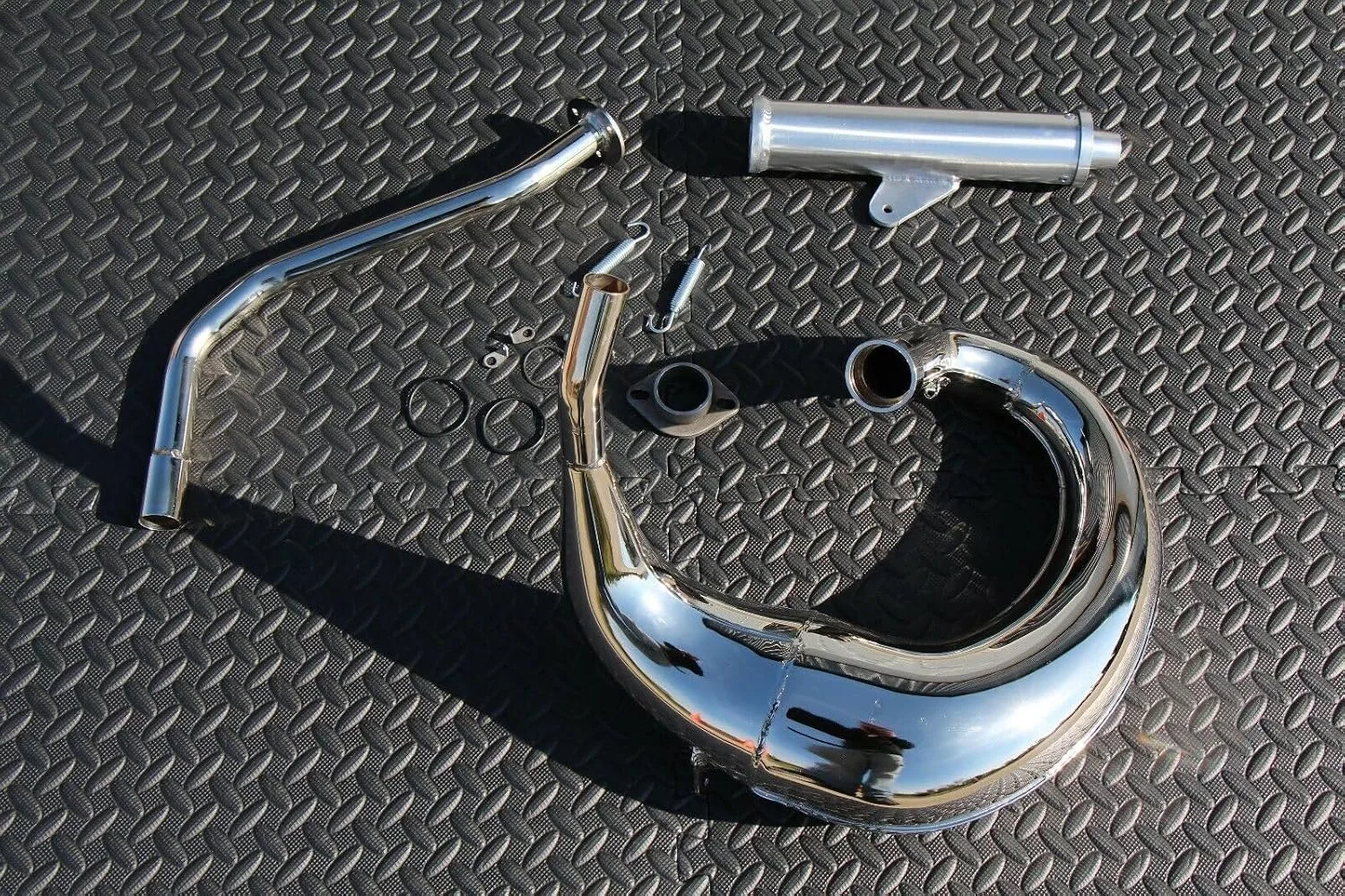 Vito's Performance FB2200240 Exhaust Pipe and Silencer for Yamaha Blaster 1988-2005 image 4