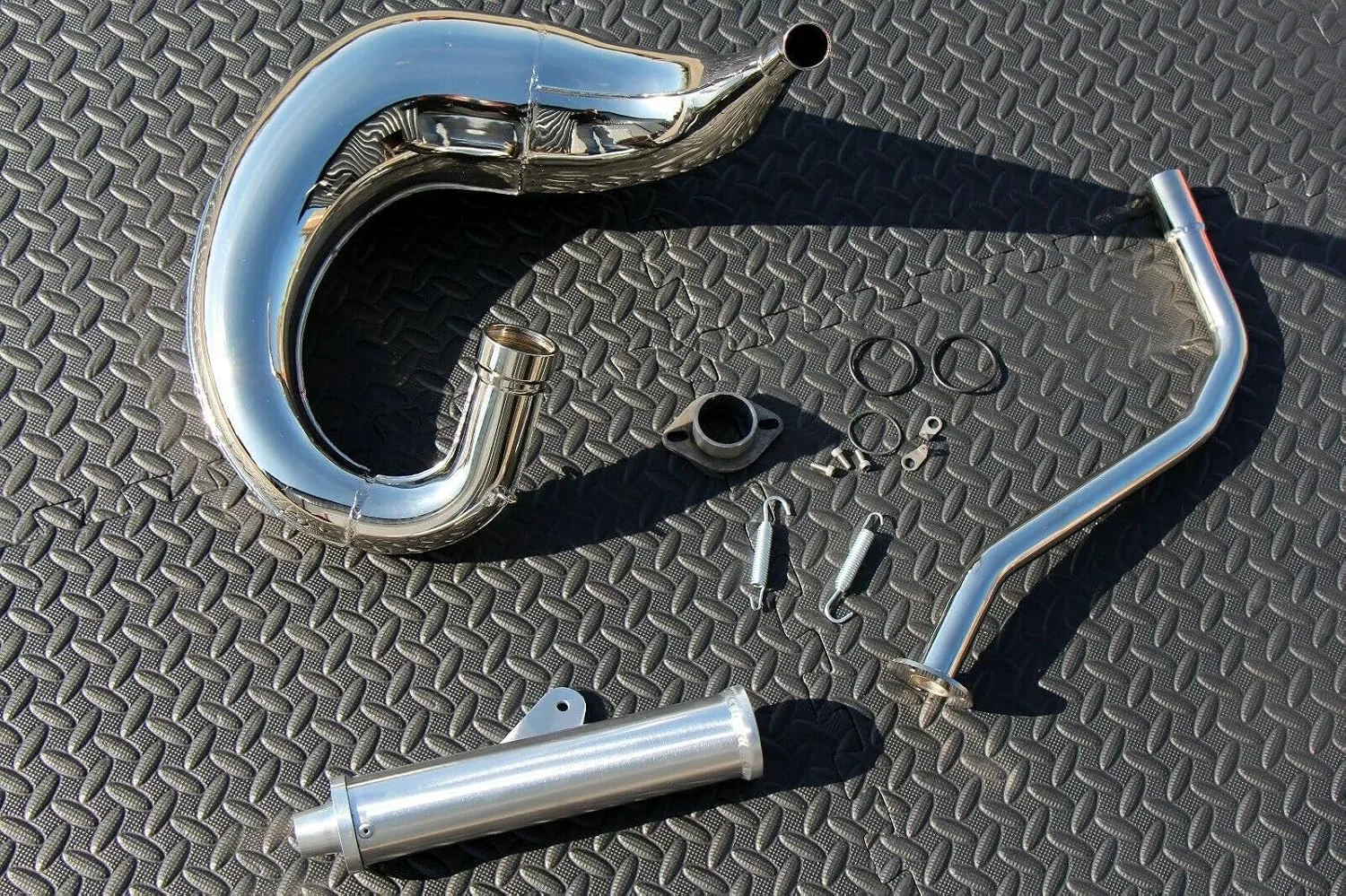 Vito's Performance FB2200240 Exhaust Pipe and Silencer for Yamaha Blaster 1988-2005